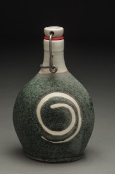 Porcelain sake bottle