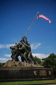 Washington, DC - USMC War Memorial - Iwo Jima 