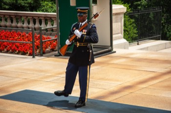Tomb of The Unknown Soldier, changing of the guard.