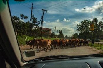 Nairobi traffic jam