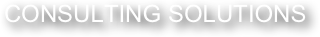 Consulting Solutions